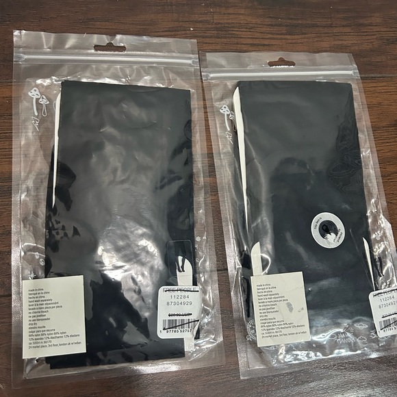 NWT Free People Sheer Heart Knee High Socks Black OS - Picture 8 of 9